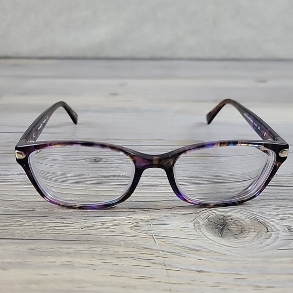 Coach Eyeglasses HC6065‎ 5288 51-17-135 Confetti PURPLE FRAMES ONLY main image 12
